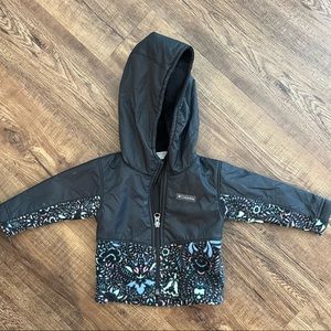 Baby Girls Columbia Infant Steens Mountain™ Overlay Hooded Jacket 6-12m